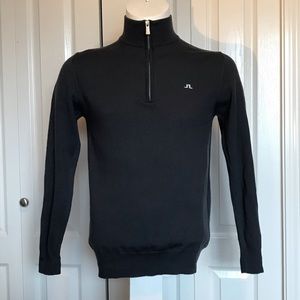 J. Lindeberg knit half zip golf sweater